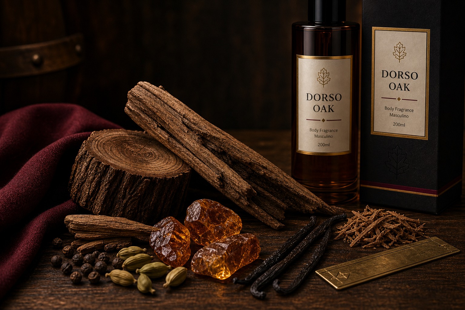 Notas olfativas de DORSO OAK